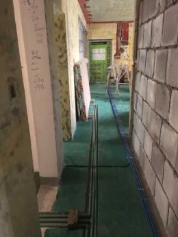 【福州中宅装饰】保利香槟国际水电验收阶段