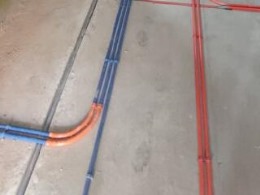 旗山教师公寓A区水电预埋