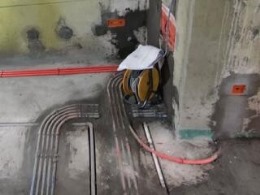 福州旗山教师公寓A区水电预埋