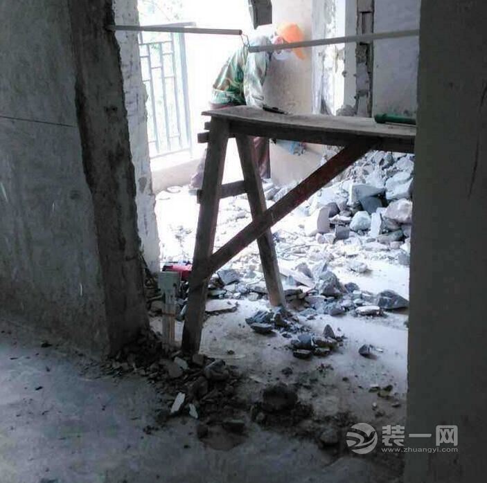 北欧小风格婚房装修施工