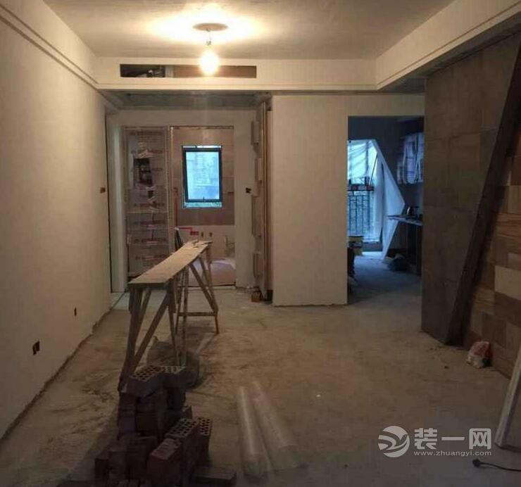 北欧小风格婚房装修施工